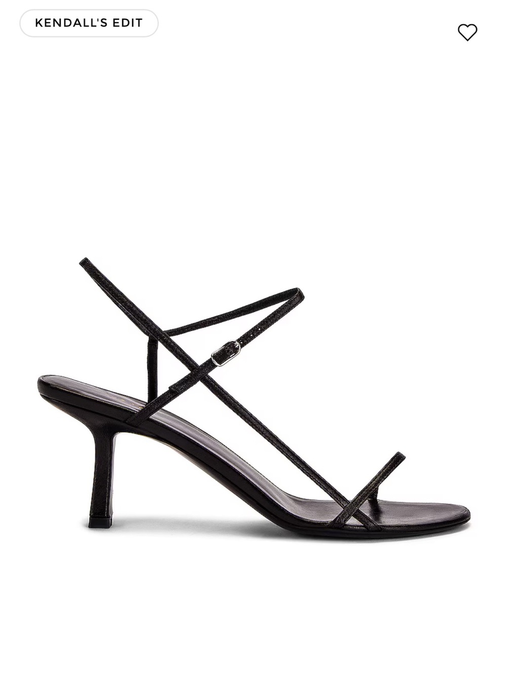 The Row Bare Heel Sandal